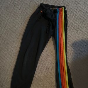 Aviator Nation 5 Stripe sweatpants